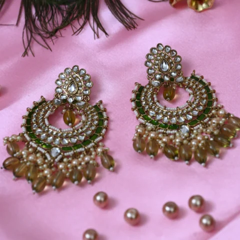Samudra kundan Earrings