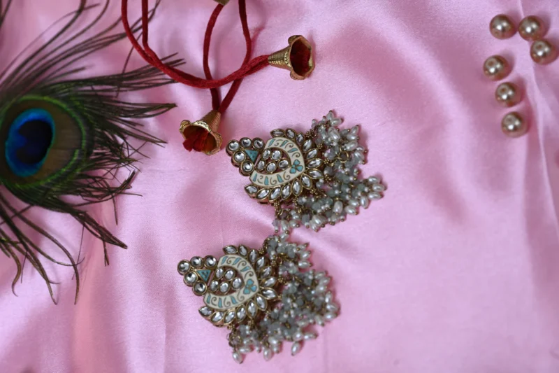 Surya Kiran Pearl Earrings - Image 5