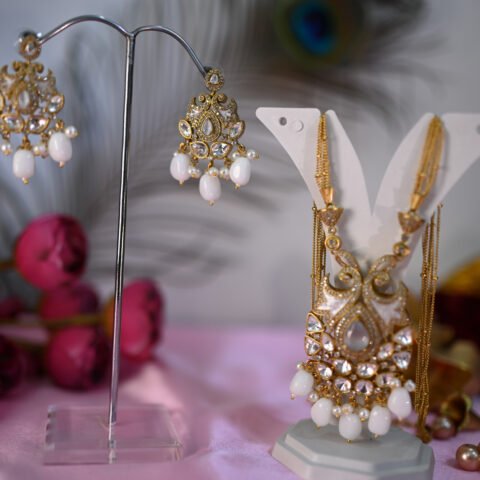Swarna Kundan Pendent set