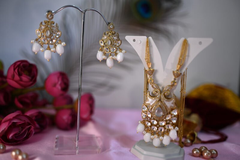 Swarna Kundan Pendent set