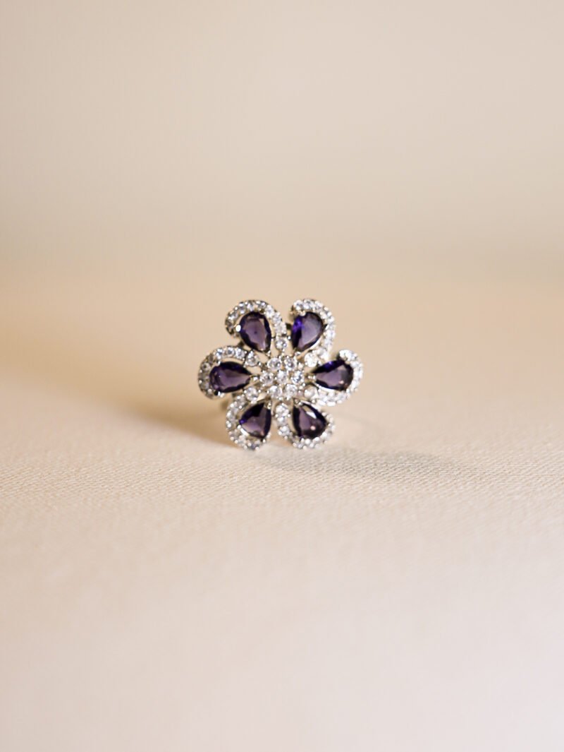 Amritsari Amethyst Ring - Image 2