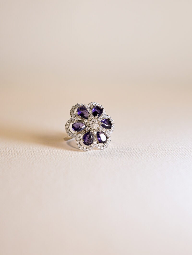 Amritsari Amethyst Ring - Image 3