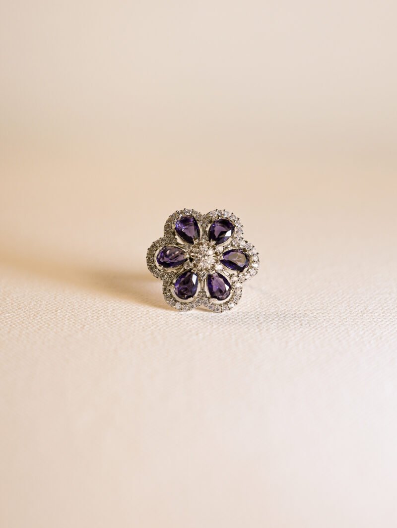 Amritsari Amethyst Ring - Image 4