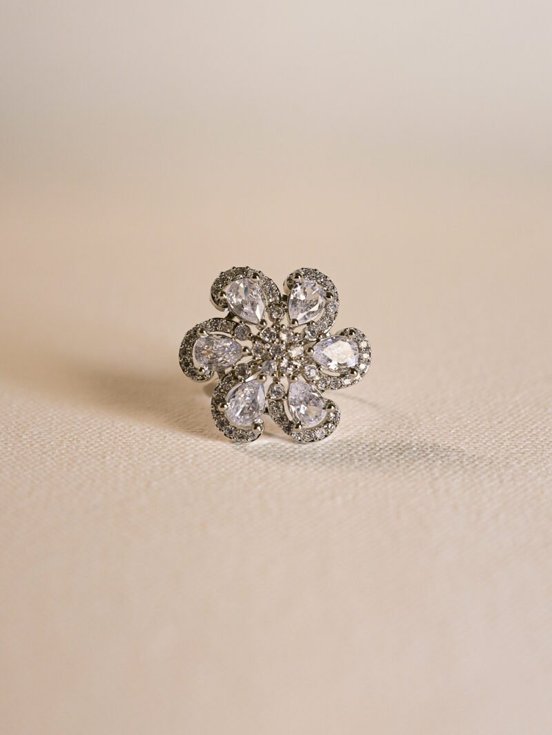 Sitaara Silver Elegance Ring - Image 4