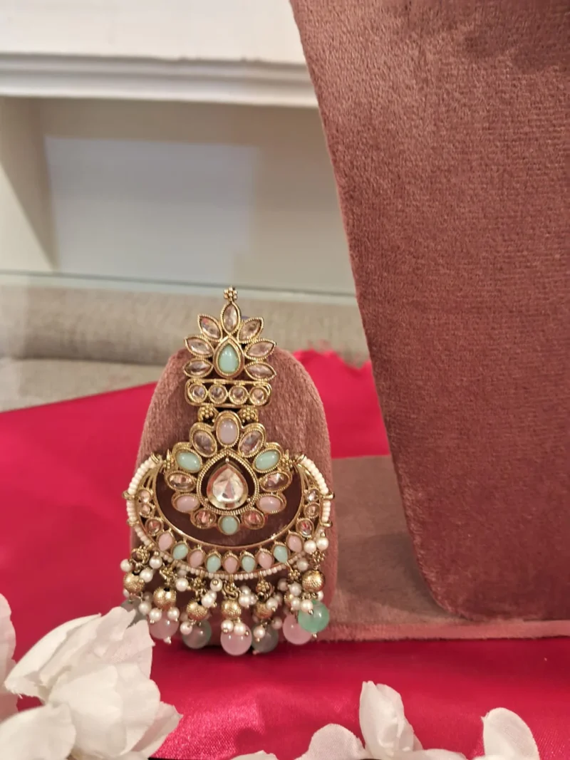 Rang-e-Ruhaani Chandbalis with Tikka - Image 2