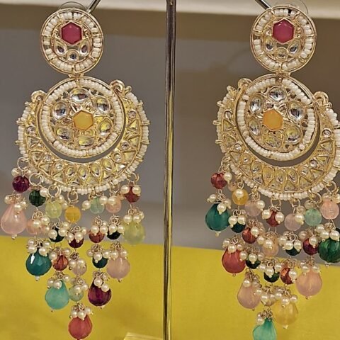 Surya Bindu Multicolored Earrings