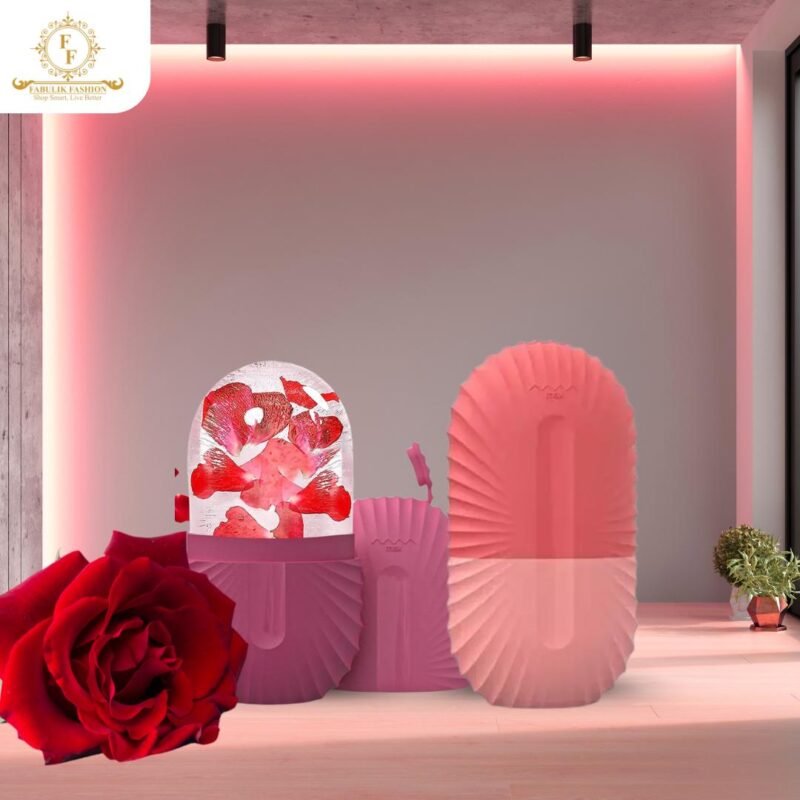 Fabulik Fashion 2 Face Ice Roller Set For Men And Women. Reusable Silicone Ice Molds for Pore Tightening, Skin Soothing & Glow Boost (Peach & Pink) - Image 2