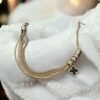 Reversible Clover Multi-Layer Bracelet – Black & White