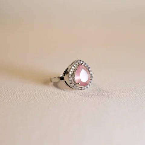 Gulabi Chand AD Ring - Artificial Ring