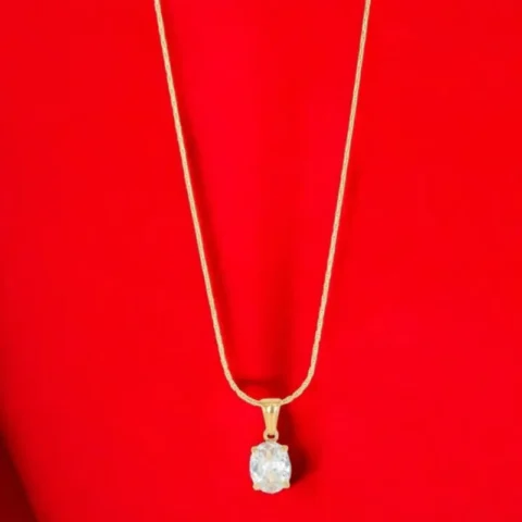 Solitaire Glow Pendant