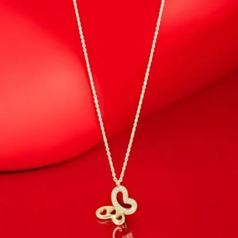 Love Loop Heart Pendant