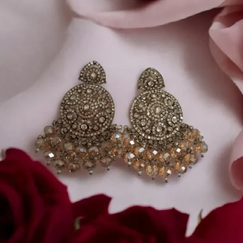 Noor-e-Nazakat Zirconnia Earrings - Artificial Ear Rings
