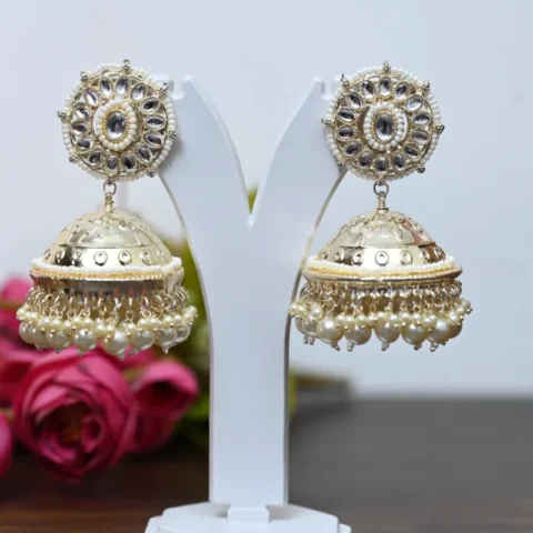 Panna Vilas Hastha Jhumki - Artificial Ear Rings