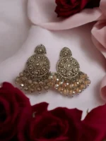 Multicolor Noor-E-Nazakat Zirconia Earrings Artificial Earrings for Women