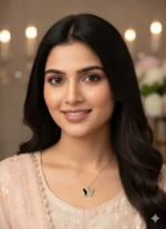 Golden Midnight Butterfly Pendant Necklace For Women - Image 2