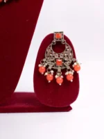 Orange Surya Leher Necklace for Women - Image 4
