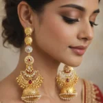 Riwayat-e-Gulbahar – Royal Kashmiri Heritage Jhumka Earrings