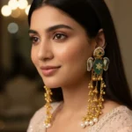 Zamrud Noor Kashmiri Statement Earrings for Women