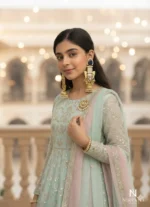 Sheesh Mahal Kashmiri Earrings for Women - Image 2