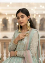 Sheesh Mahal Kashmiri Earrings for Women